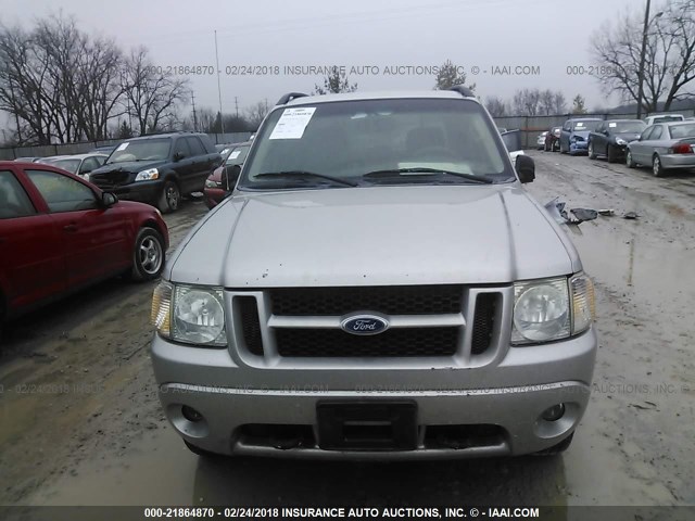 1FMZU77K95UB82045 - 2005 FORD EXPLORER SPORT TR  SILVER photo 6