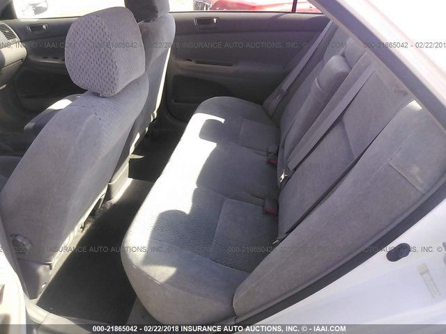 4T1BE32K53U148860 - 2003 TOYOTA CAMRY LE/XLE/SE WHITE photo 8