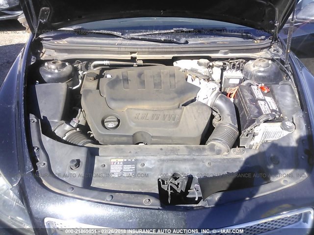 1G1ZG5E7XCF211089 - 2012 CHEVROLET MALIBU LTZ 黑色 照片 10