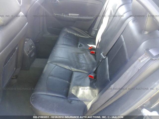 1G1ZG5E7XCF211089 - 2012 CHEVROLET MALIBU LTZ 黑色 照片 8