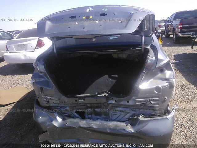 ML32F3FJ7HHF16402 - 2017 MITSUBISHI MIRAGE G4 ES ნაცრისფერი ფოტო 6