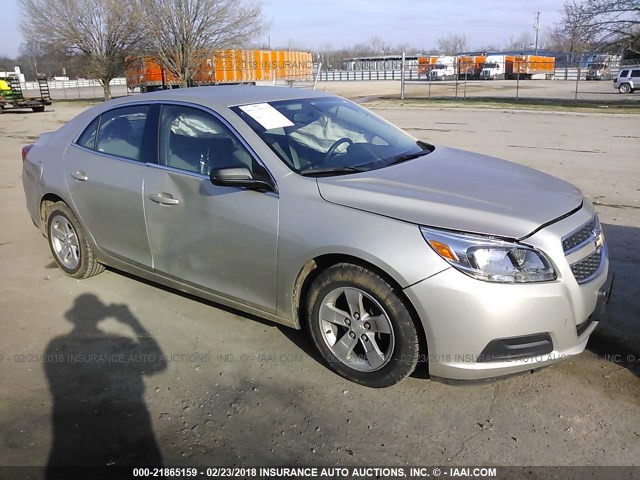 1G11B5SA0DF305947 - 2013 CHEVROLET MALIBU LS 银色 照片 1