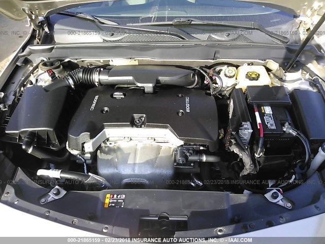 1G11B5SA0DF305947 - 2013 CHEVROLET MALIBU LS 银色 照片 10