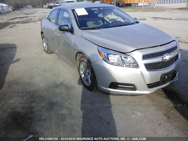 1G11B5SA0DF305947 - 2013 CHEVROLET MALIBU LS 银色 照片 6
