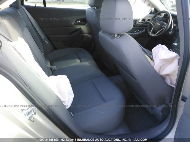 1G11B5SA0DF305947 - 2013 CHEVROLET MALIBU LS 银色 照片 8