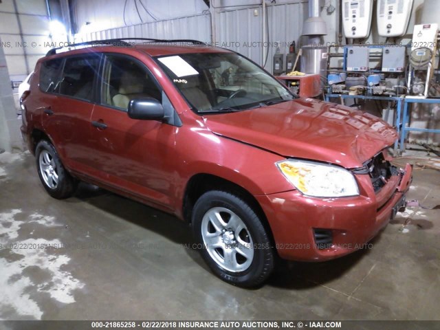 JTMBF4DV7C5053693 - 2012 TOYOTA RAV4 RED photo 1