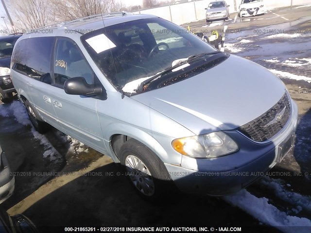 2C8GP64L51R150645 - 2001 CHRYSLER TOWN & COUNTRY LIMITED SILVER photo 1