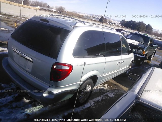 2C8GP64L51R150645 - 2001 CHRYSLER TOWN & COUNTRY LIMITED SILVER photo 4