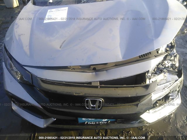 SHHFK7G41JU202143 - 2018 HONDA CIVIC SPORT 银色 照片 10