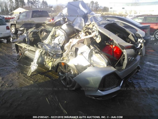 SHHFK7G41JU202143 - 2018 HONDA CIVIC SPORT 银色 照片 3