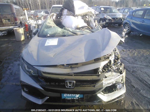 SHHFK7G41JU202143 - 2018 HONDA CIVIC SPORT SILVER photo 5