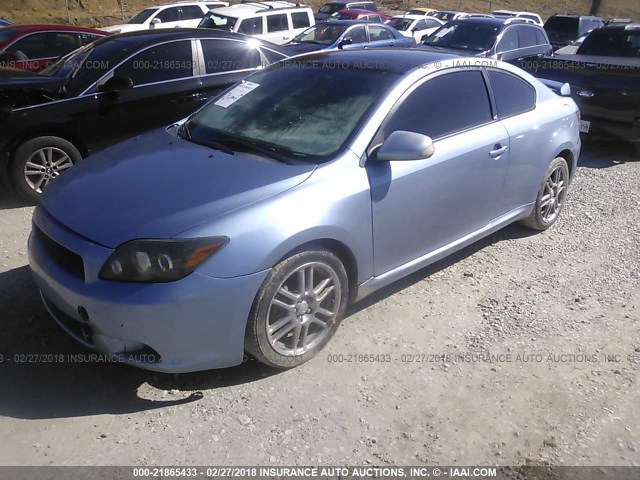 JTKDE3B75A0318592 - 2010 TOYOTA SCION TC 蓝色 照片 2