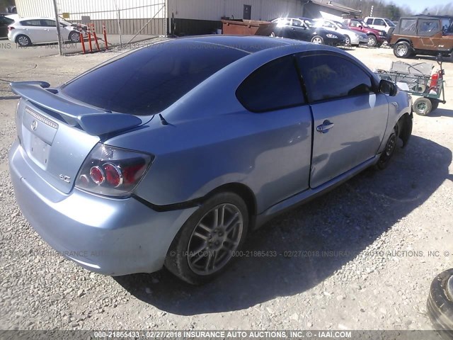 JTKDE3B75A0318592 - 2010 TOYOTA SCION TC 蓝色 照片 4