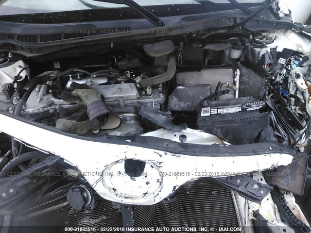 4T1BF3EK3AU520556 - 2010 TOYOTA CAMRY SE/LE/XLE WHITE photo 10