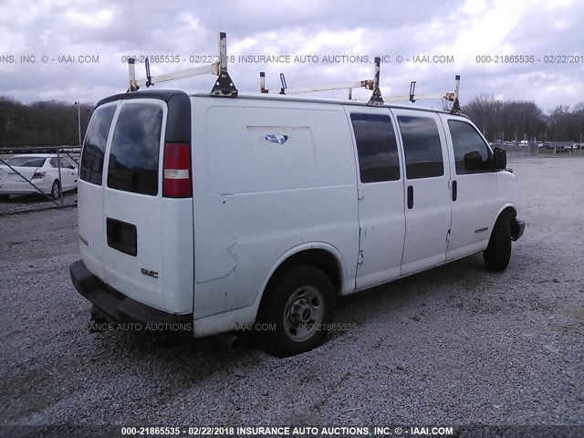 1GTGG25V361194813 - 2006 GMC SAVANA G2500 WHITE photo 4