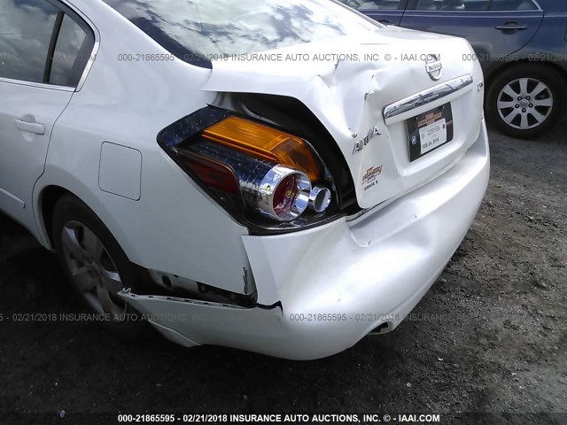 1N4AL21E07N431295 - 2007 NISSAN ALTIMA 2.5/2.5S WHITE photo 6