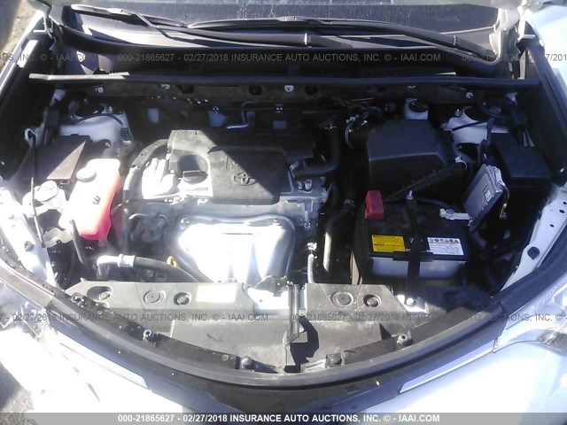 JTMRFREV7JJ718381 - 2018 TOYOTA RAV4 ADVENTURE/XLE 白色 照片 10