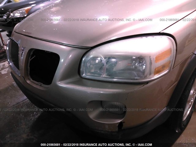 1GMDV33L15D167795 - 2005 PONTIAC MONTANA SV6 GOLD photo 6