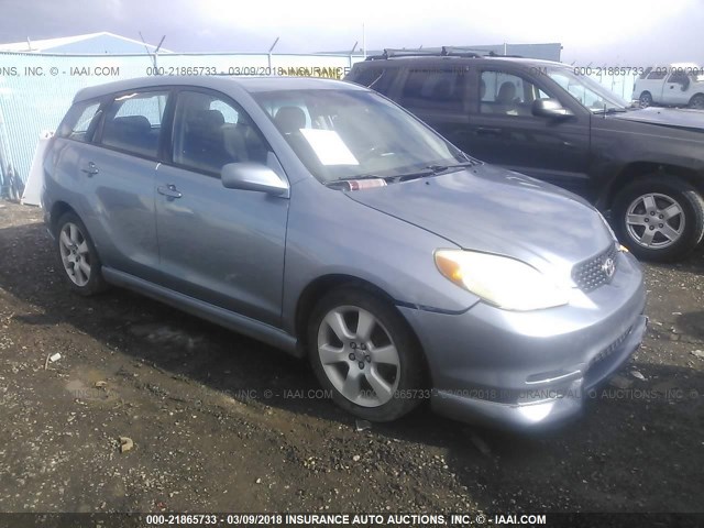 2T1KY32E33C160461 - 2003 TOYOTA COROLLA MATRIX XRS Light Blue photo 1