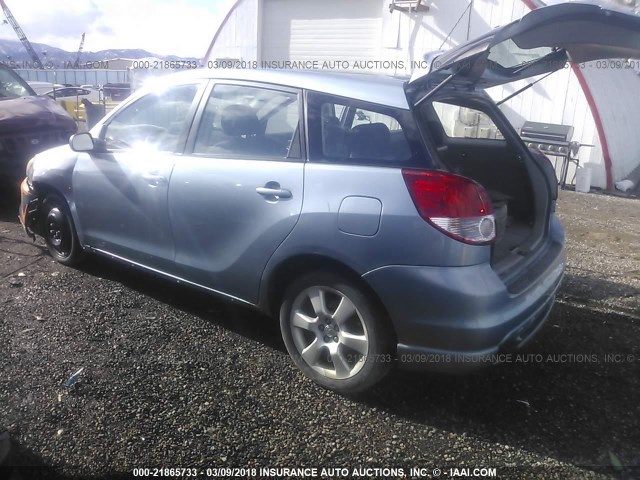 2T1KY32E33C160461 - 2003 TOYOTA COROLLA MATRIX XRS Light Blue photo 3