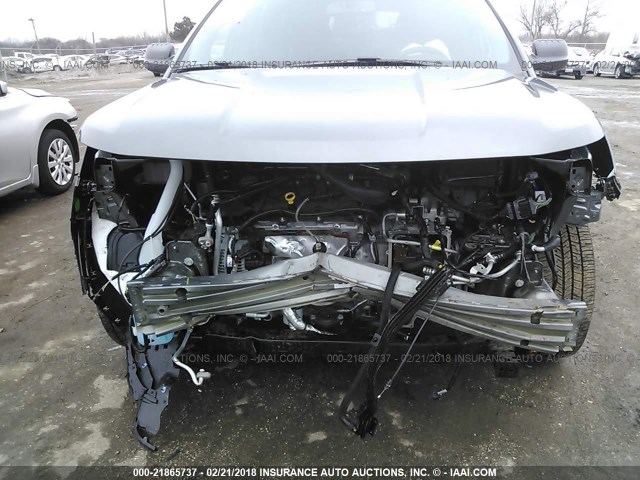 1FM5K8AR8JGA57871 - 2018 FORD EXPLORER POLICE INTERCEPTOR GRAY photo 6