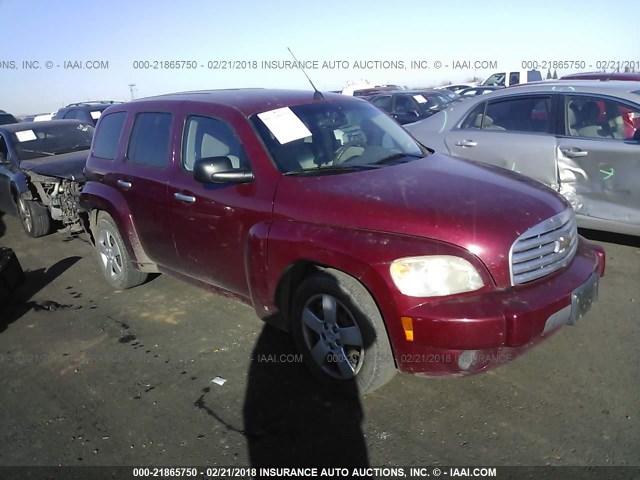 3GNDA13D27S609152 - 2007 CHEVROLET HHR LS MAROON photo 1