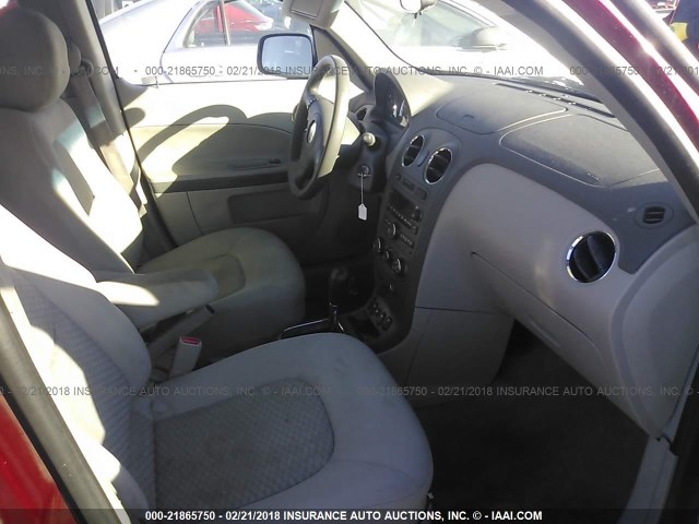 3GNDA13D27S609152 - 2007 CHEVROLET HHR LS MAROON photo 5