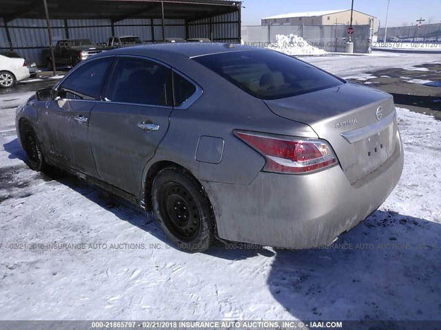 1N4AL3AP0FC413543 - 2015 NISSAN ALTIMA 2.5/S/SV/SL BEIGE photo 3