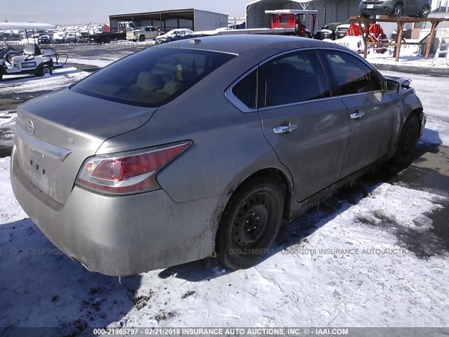 1N4AL3AP0FC413543 - 2015 NISSAN ALTIMA 2.5/S/SV/SL BEIGE photo 4