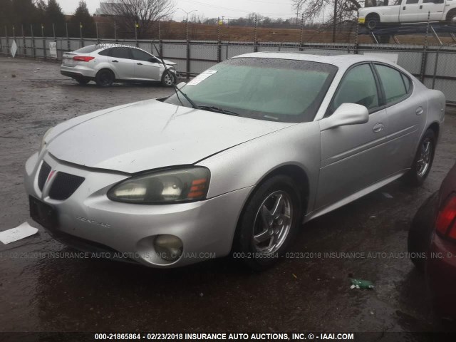 2G2WS522941114724 - 2004 PONTIAC GRAND PRIX GT2 SILVER photo 2