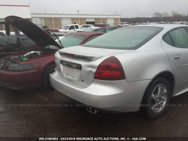 2G2WS522941114724 - 2004 PONTIAC GRAND PRIX GT2 ვერცხლისფერი ფოტო 6