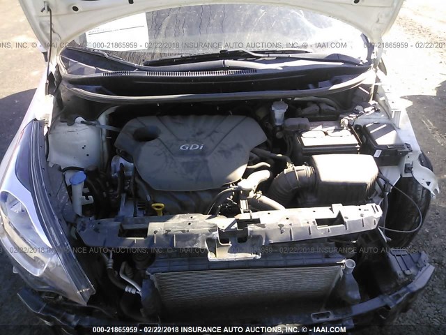 KNADM4A36C6045402 - 2012 KIA RIO LX Սպիտակ լուսանկար 10