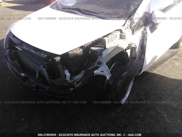 KNADM4A36C6045402 - 2012 KIA RIO LX Սպիտակ լուսանկար 6