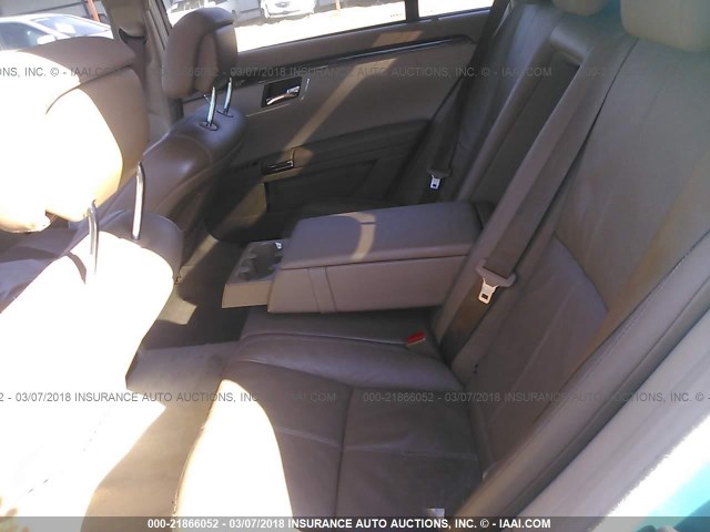 WDDNG71X67A124595 - 2007 MERCEDES-BENZ S 550 GREEN photo 8