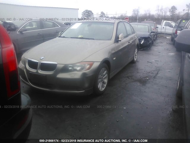 WBAVC93507KX59090 - 2007 BMW 328 XI BROWN photo 2