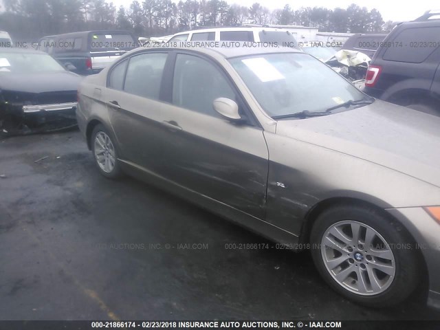 WBAVC93507KX59090 - 2007 BMW 328 XI BROWN photo 6