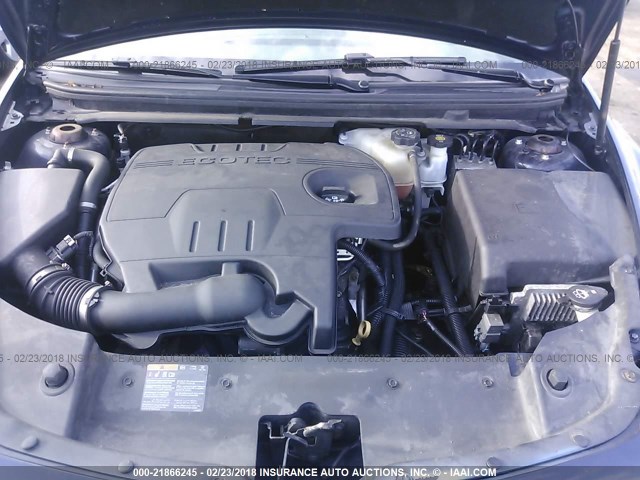 1G1ZC5EB5AF269530 - 2010 CHEVROLET MALIBU 1LT 深蓝色 照片 10