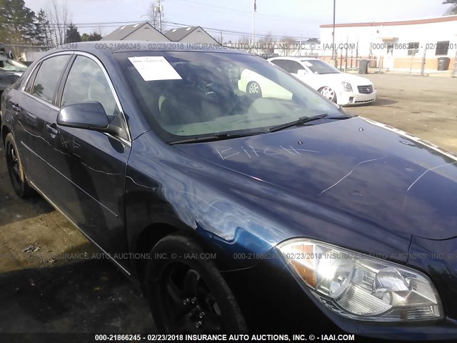 1G1ZC5EB5AF269530 - 2010 CHEVROLET MALIBU 1LT 深蓝色 照片 6