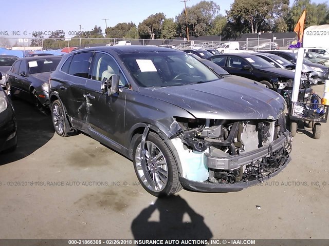 2LMTJ8LP8GBL53760 - 2016 LINCOLN MKX RESERVE 棕色 照片 1