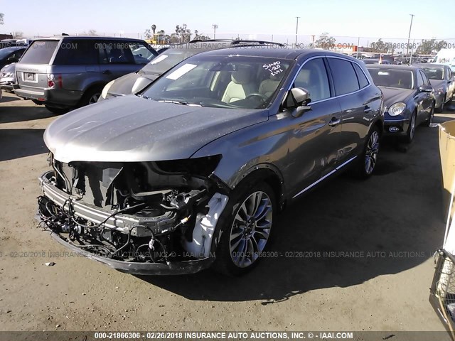 2LMTJ8LP8GBL53760 - 2016 LINCOLN MKX RESERVE 棕色 照片 2