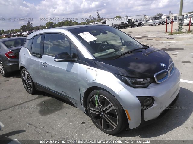 WBY1Z4C50FV501019 - 2015 BMW I3 REX SILVER photo 1