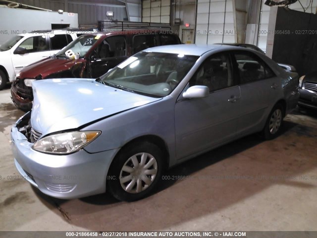 4T1BE32K46U687426 - 2006 TOYOTA CAMRY LE/XLE/SE BLUE photo 2