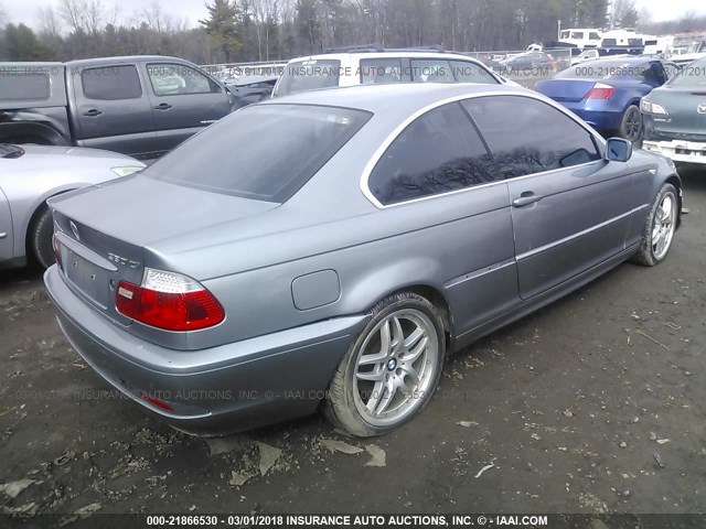 WBABD53425PL17072 - 2005 BMW 330 CI GRAY photo 4