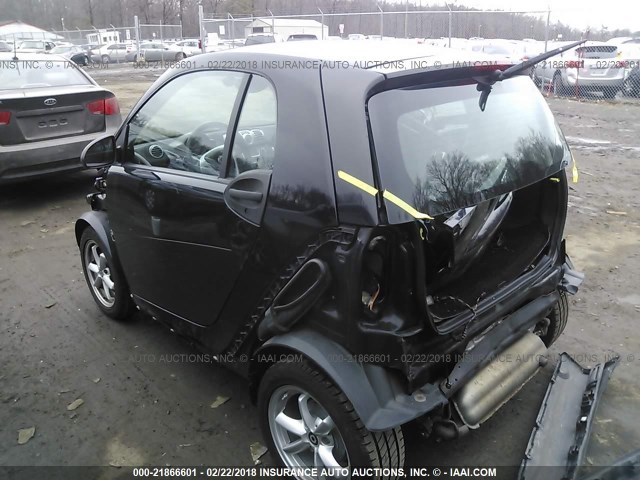 WMEEJ3BA1FK804039 - 2015 SMART FORTWO PURE/PASSION BLACK photo 3