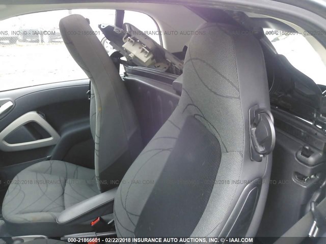 WMEEJ3BA1FK804039 - 2015 SMART FORTWO PURE/PASSION BLACK photo 8