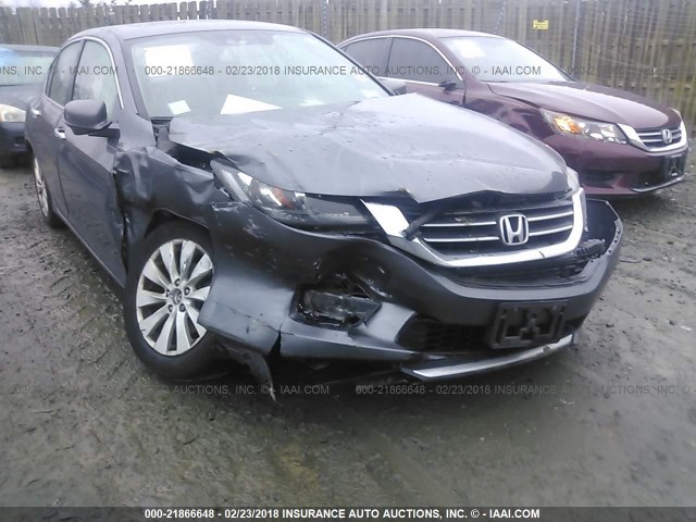 1HGCR2F87FA161641 - 2015 HONDA ACCORD EXL GRAY photo 6