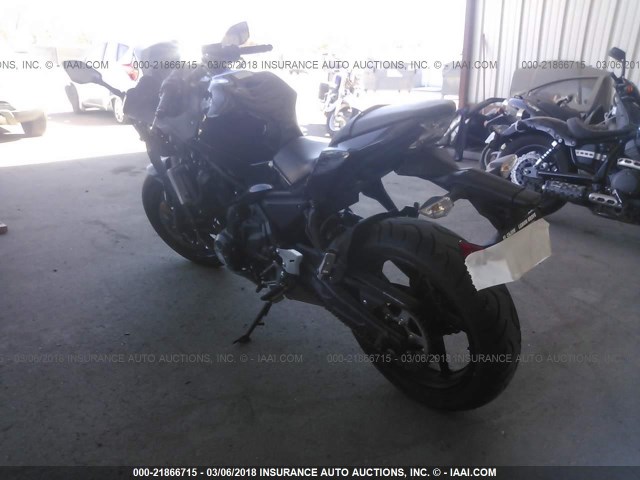 JKAEXEJ10HDA00376 - 2017 KAWASAKI EX650 J შავი ფოტო 3