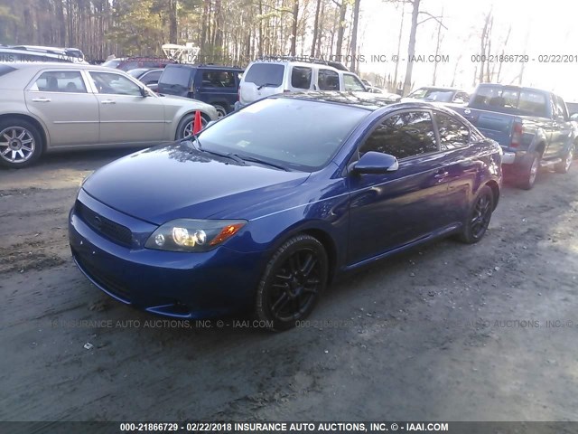 JTKDE167680265104 - 2008 TOYOTA SCION TC 蓝色 照片 2