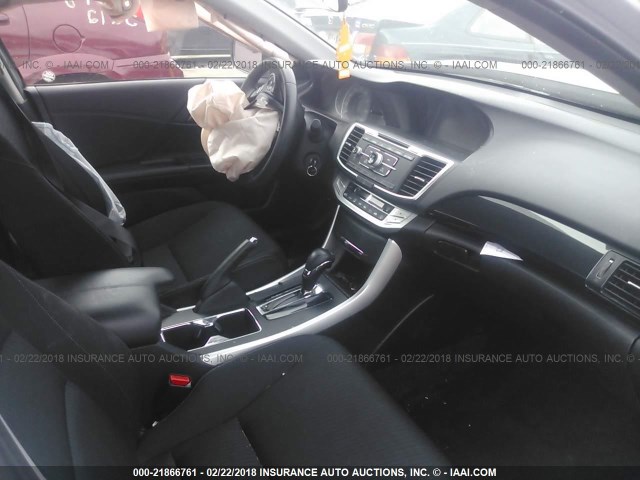 1HGCR2F55EA265212 - 2014 HONDA ACCORD SPORT 银色 照片 5