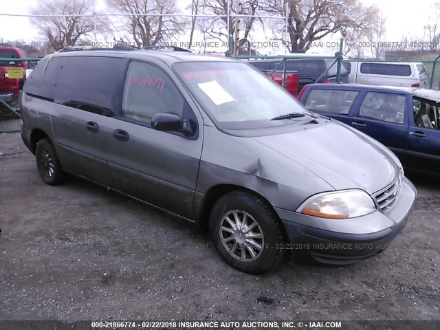 2FMZA5140XBA34172 - 1999 FORD WINDSTAR LX GREEN photo 1